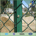 Galvanized and pvc coated used chain link fence for sale